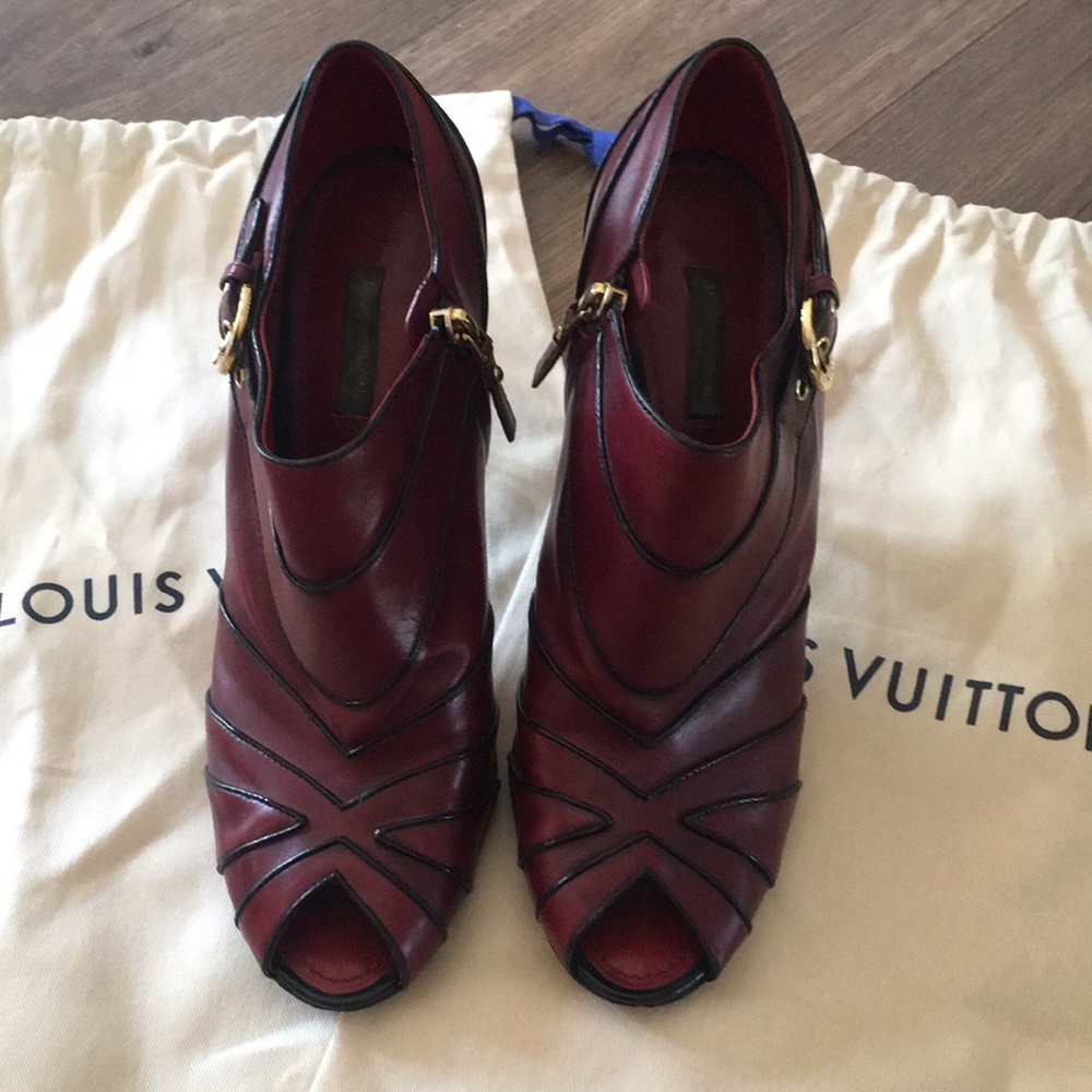 Louis Vuitton limited edition booties